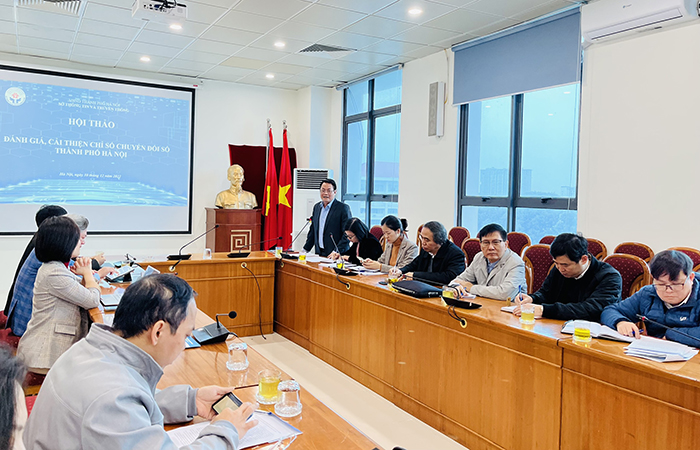 Đánh giá, cải thiện chỉ số chuyển đổi số thành phố Hà Nội